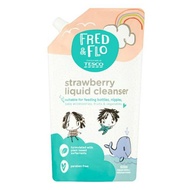 Tesco Fred &amp; Flo Strawberry Liquid Cleanser 600ml
