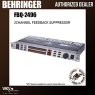 BEHRINGER FBQ-2496 Automatic and Ultra-Fast Feedback Destroyer/Parametric EQ with 40 FBQ Filters (FB