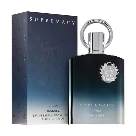 Afnan Supremacy Incense For Men Eau De Parfum 100ml Long Lasting Smoky Incense Oud Saffron Vanilla O