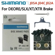 J04c J02a J05a SHIMANO Mountain Bike Resin Metal Brake Pad Ice-Tech Coog Fin For DEORE SLX XT XTR
