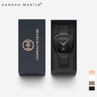 HANNAH MARTIN Jam Tangan Wanita Mode Bisnis Display Kuarsa Tahan Air Jam Tangan Cewek 1251