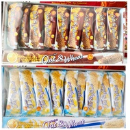 PUTIH Oat & Wheat Cereal Bar with chocolate and white chocolate