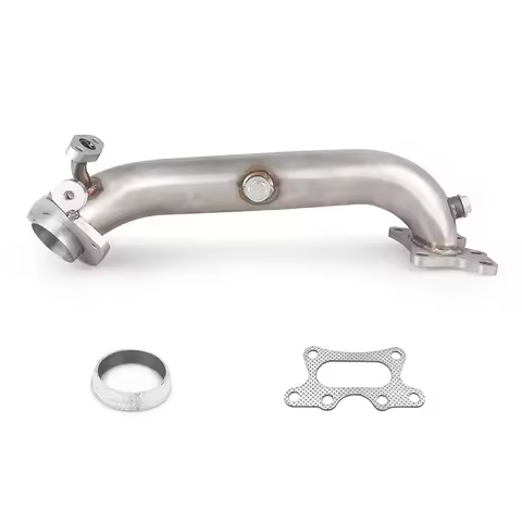For Honda Civic 06-11 EX LX 2/4DR FG FA R18A Stainless Steel Turbo Exhaust Header Catback Downpipe