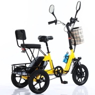 Folding Electric Tricycle Passenger Adult Lithium Battery 48V