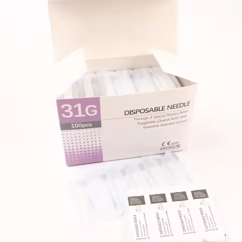 31G Gauge 4 6 8 13mm Mesotherapy Painless Disposable Meso Micro injection sterile Hypodermic needle 