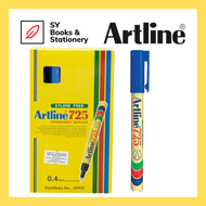 *Original* ARTLINE 725 Permanent Marker Pen Box - 12 pcs