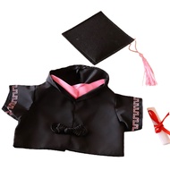 Enjoy toy Doll Graduation Gown Doll Graduation Robe 30cm Graduation Doll Set with Hat and Diploma Pe