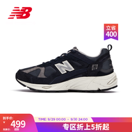 NEW BALANCE  NB878官方老爹鞋男鞋女鞋情侣复古百搭低帮休闲运动鞋 藏蓝色/灰色 CM878KE1 42(脚长26.5cm)