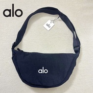 alo yoga Slung Feeling Sports Fitness Bag Nylon Single Shoulder Bag Yoga Dumpling Bag Commuter Canva