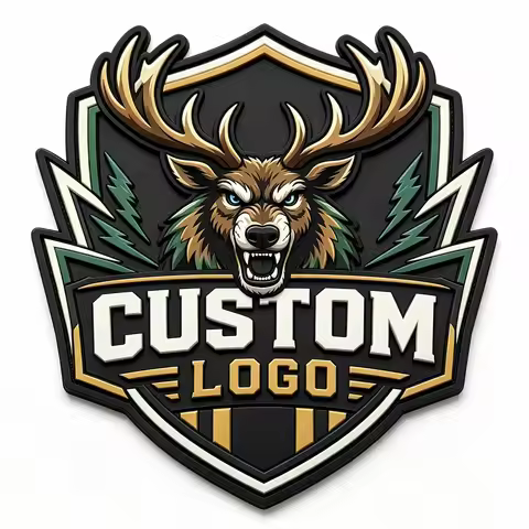 Personalized Custom 2d 3d Soft Pvc Patch Customized Rubber Iron on Patch Silicone Patches for Clothe