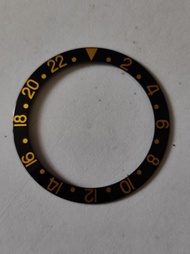 原裝 Rolex 1675 GMT 黑金錶圈圈片