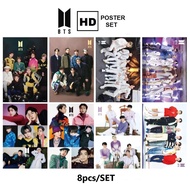 [8pcs] BTS HD POSTER.BTS KPOP HD. BTS KPOP. POSTER SET. BTS BE DYNAMITE