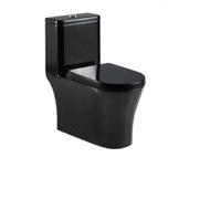 SORENTO 1P TOILET SRTWC8318-RL-BL H75.5XW37XD69 CM BLACK