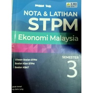 nota & latihan stpm ekonomi malaysia sem 3