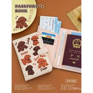 Sarung Pelindung Pasport Anti-Kecurian Pemegang Tiket Penyusun Dokumen Sarung Pasport Perjalanan Pem