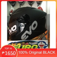 【SALE】 ✅ HOT Svx-02 Matte Black Evo Helmet (Dualvisor Fullface)