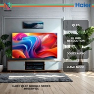 Haier H50S80FUX Google Smart TV 50 Inch - 65 Inch QLED 4K UHD H55S80FUX / H65S80FUX TV Pintar