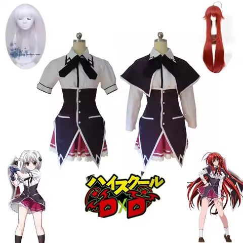 Japan Anime High School Dxd Rias Gremory Koneko Toujou Shirone Rias Gremory Uniform Cosplay Costume 