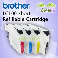 Brother LC539/LC535/LC100 Refillable Ink Cartridge Short CISS with Ink for Brother J100/J105/J200