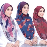 SAIZ XL TUDUNG SARUNG CORAK TUDUNG AWNING SCUBA TUDUNG MOSCREPE