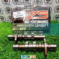 RACING CAM SHAFT CAMSHAFT FOR SUZUKI RAIDER150 carb RAIDER150 F.I. by Z5 Made in Thailand