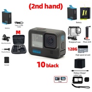 กล้องแอคชั่นแคมเมราที่ใช้สำหรับ Gopro Hero 10 Black Dual Screen 5.3K 60FPS LCD แบบสัมผัสสตรีมสด Go P
