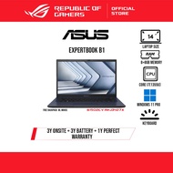 Asus ExpertBook B1 B1502CVA Laptop Intel i7-1355U 16G (8+8) 512G 15.6" FHD W11P 3Y Onsite + 3Y Batte