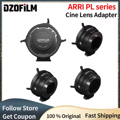 DZOFilm ARRI PL series Cine Lens Adapter PL Mount Lens To E/L/RF/X Mount