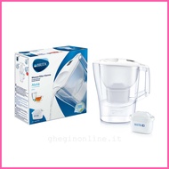 Brita Aluna Water Pitcher Purifier with 1 NEW MAXTRA+ Filter Cartridge - White