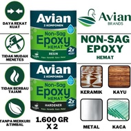Promo AVIAN EPOXY GLUE NON SAG ECONOMICAL 1.6 KG AVIAN EPOXY GLUE NON SAG ECONOMICAL EPOXY GLUE 1.6 