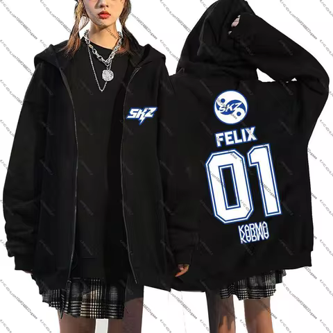 Girls Kpop H-Hyunjin S-Stray Kids T Shirt Tee Top S-SKZ Karma Casual Stray Korean Fan Top 01 Team Zi