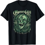 New Hot Selling Men's Clothing Featured Cypress Hill - Green Skull T-Shirt