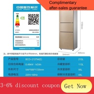 mini fridge Midea Household Mini Refrigerator Mini Small Freeze Storage Double Door Energy Saving Power Saving Office an