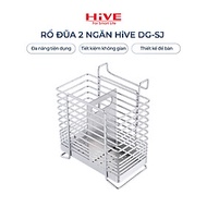 Hộp (ống) đựng đũa muỗng inox 304 HiVE DG-SJ