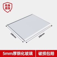 Kaiqi ชั้นวางของติดตู้เย็นสำหรับทำความเย็นกระจกเทมเปอร์ชั้นวางของสำหรับทำความเย็นตู้แช่แข็งเหมาะสำหร