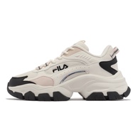 Fila Casual Shoes Filament Beige Black Pink Women's Thick-Soled Heightening Korea [ACS] 5J934X991