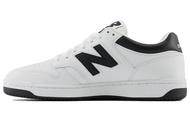 New Balance NB 480 Cushioning Low top Skateboard Shoes Mens White Black BB480LBK