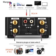 [Margot] Bluetooth 5.0 Power Amplifier USB Mini Music Player Stereo Home Car Audio Amp Boutique