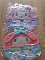 Sanrio My Melody 絨毛背包 側背包 兩色