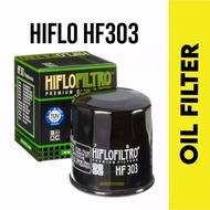 HIFLO FILTRO HF303 Oil Filter - KAWASAKI SUPERBIKE ALL MODEL - NINJA - Z - ZX - VERSYS