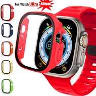 Glass+case For iWatch series Ultra 49mm 49 mm smartwatch PC Screen Protector Bumper Tempered Accesso