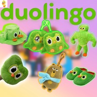 PLUS✨Duolingo  Plush✨Cute Lily and Sally Plush Dolls Kawaii Green Dou Star Eyed Dou Falstaff Plush P