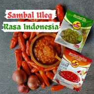 Sambal Uleg Indonesia Finna Food Sambal Ijo Terasi Pedas Serbaguna Sachet Pocket Size