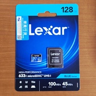 Lexar 128GB 633x microSDXC UHS-I 記憶卡