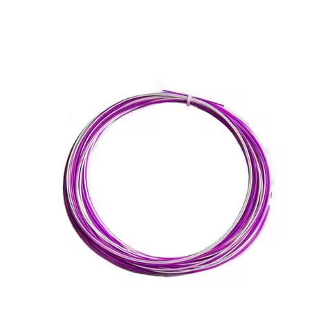 Elastic Colorful Rainbow Badminton String 0.73mm Colorful Badminton Racket Strings Durable Assorted 