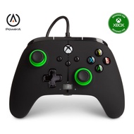 PowerA Enhanced Wired Controller for Xbox Series X|S, Xbox One, Windows 10/11 - Green Hint (Officially Licensed)