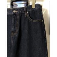 ED Edhardy Street Wear Summer Thin Casual All-Match Micro-Stretch Jeans Straight Loose Wide-Leg Mi