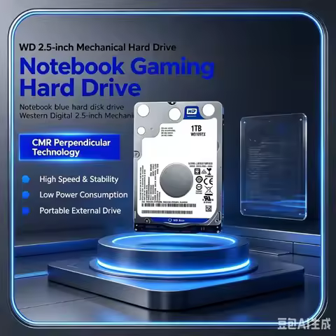 Western Digital WD Laptop Mechanical Hard Drive 500GB/1TB High-Speed Gaming 2.5-Inch Portable Hard D