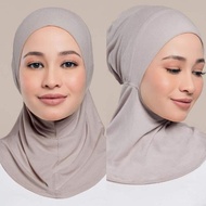 Inner Ninja Dagu Premium Cotton Jersey Inner Neck Muslimah inner ninja tai back,