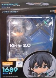 全新 日版 刀劍神域 桐人 Kirito 黏土人 Sword Art Online Nendoroid GSC 1669 SAO 2.0 Good Smile Company Kirito 2.0 F